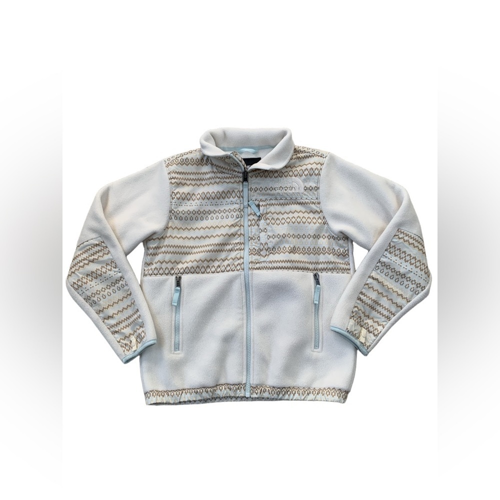 The North Face Size Medium 10/12 Fleece 95 Retro Denali Jacket in Apres Fairisle